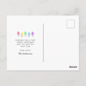 Bright Lights Meerdere foto vakantie Briefkaart (Achterkant)