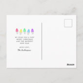 Bright Lights Vakantie Multi Foto Briefkaart (Achterkant)