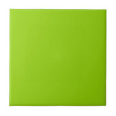 Bright Lime Green Color Tile Tegeltje (Voorkant)
