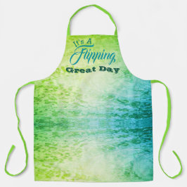 Bright Lime Green en Turquoise Schort