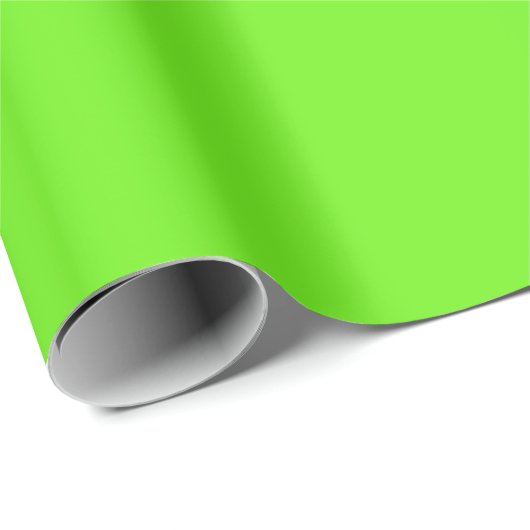 Bright Lime Green Gift Cadeaupapier (Rol Hoek)