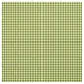 Bright Lime Green Gingham Stof (Swatch)