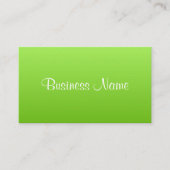 Bright Limoen Visitekaartje (Voorkant)