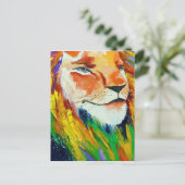 Bright Lion Briefkaart (Staand voorkant)