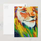 Bright Lion Briefkaart (Voorkant / Achterkant)