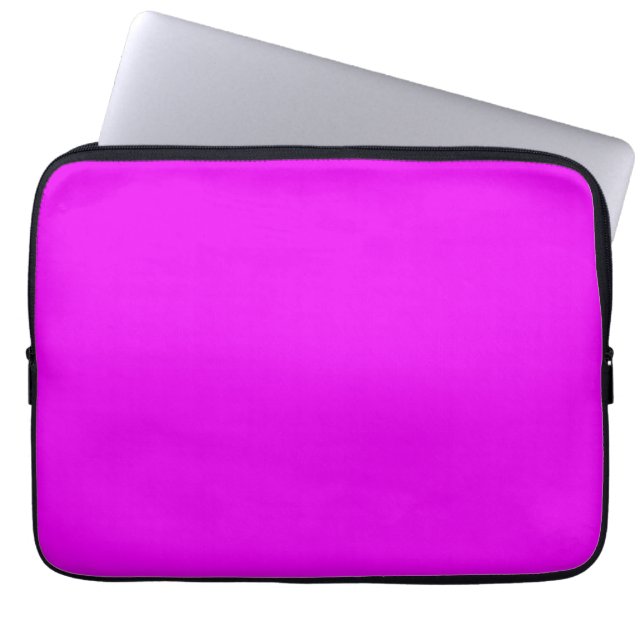 Bright Magenta Laptop Sleeve (Voorkant)