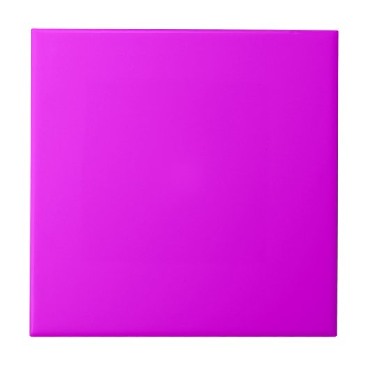 Bright Magenta Tegeltje (Voorkant)