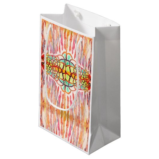 Bright Magic Gift Bag Klein Cadeauzakje (Voorkant Gekanteld)