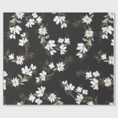 Bright Magnolia Seamless Patroon Cadeaupapier (Vlak)