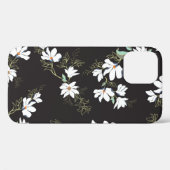 Bright Magnolia Seamless Patroon Case-Mate iPhone Case (Achterkant (horizontaal))