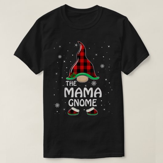 Bright Mama Gnome Buffalo Pset Matching Family Ch T-shirt (Design voorkant)
