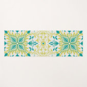 Bright Mandala Retro Bold Yogamat (Voorkant (horizontaal))