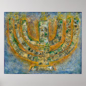 Bright Menorah Poster (Voorkant)