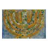 Bright Menorah Poster (Voorkant)