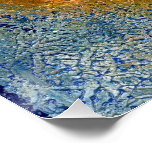 Bright Menorah Poster (Hoek)