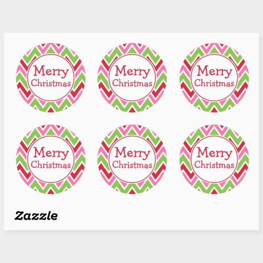 Bright Merry Christmas Stickers (Vel)