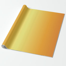 Bright metalen gouden cellen cadeaupapier