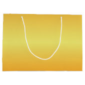 Bright metalen gouden cellen large cadeautasje (Achterkant)