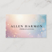 Bright Minimal Custom Family Name | 5-Minute Edit Visitekaartje (Voorkant)