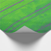 Bright Mint Green Bamboo Wood Emerald Meadow Cadeaupapier (Hoek)