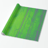 Bright Mint Green Bamboo Wood Emerald Meadow Cadeaupapier (Uitgerold)