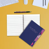 Bright Modern Abstract Teacher's Spiral Notitieboe Notitieboek