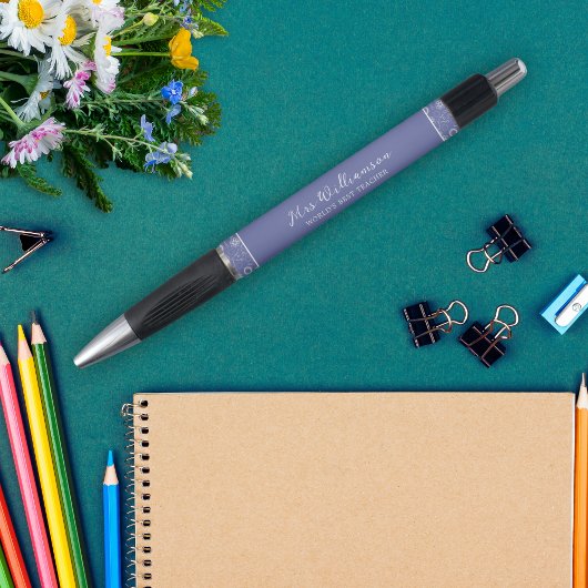 Bright Modern Bloemen Leraar's Pen