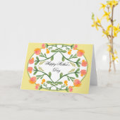 Bright Moederdag Kaart (Gele Bloem)