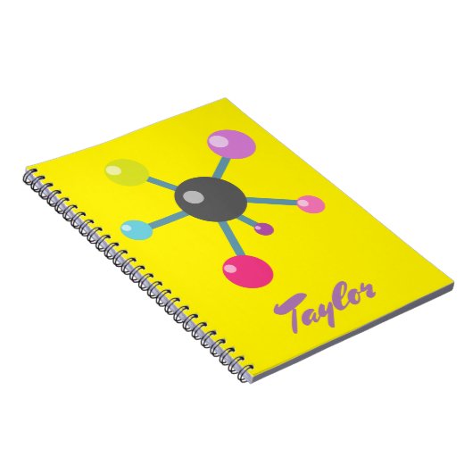 Bright Molecules Science Notitieboek (Rechterzijde)