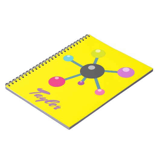 Bright Molecules Science Notitieboek (Linkerzijde)