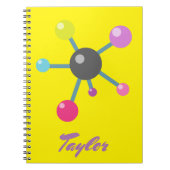Bright Molecules Science Notitieboek (Voorkant)