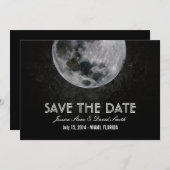 Bright Moon sparen de datumaankondigingen Save The Date (Voorkant / Achterkant)