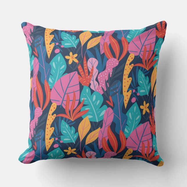 Bright Mosaic Throw Cushion Kussen (Voorkant)