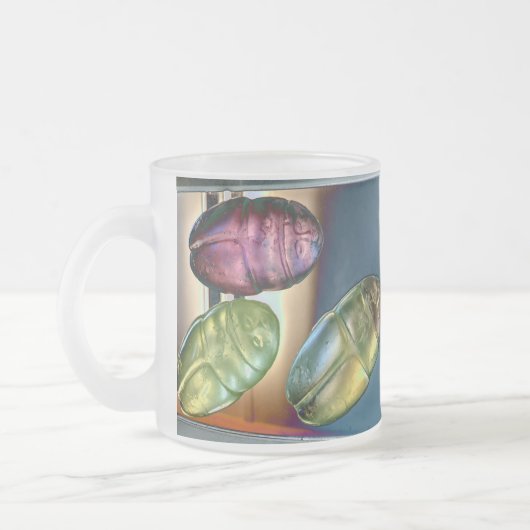 Bright Mrs Beetle I Matglas Koffiemok (Links)