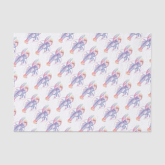 Bright Multicolor Lobster Tissuepapier
