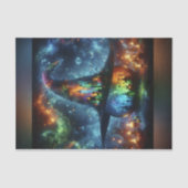 Bright Mystical Witch's Pet ontkoppelingspapier Tissuepapier (Voorkant)