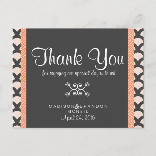 Bright N Beautiful Thank You Card Briefkaart (Voorkant)