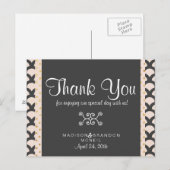 Bright N Beautiful Thank You Card Briefkaart (Voorkant / Achterkant)