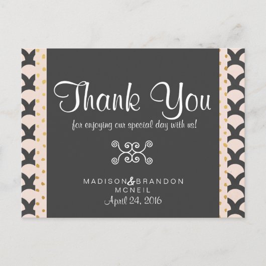 Bright N Beautiful Thank You Card Briefkaart (Voorkant)