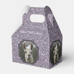 Bright N-mousserende lama in Smokey Lavender Bedankdoosjes