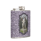 Bright N-mousserende lama in Smokey Lavender Heupfles (Rechts)