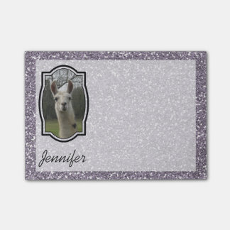 Bright N-mousserende lama in Smokey Lavender Post-it® Notes
