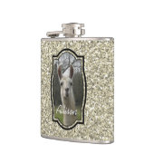 Bright N Sparking Llama in Gold Champagne Heupfles (Links)