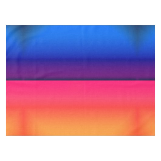 Bright Neon Abstracte zonsopgang Tafelkleed (Voorkant (Horizontaal))