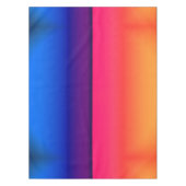 Bright Neon Abstracte zonsopgang Tafelkleed (Voorkant)