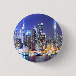 Bright New York Ronde Button 3,2 Cm