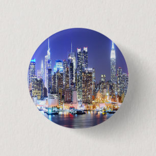 Bright New York Ronde Button 3,2 Cm