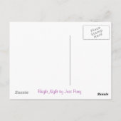 Bright Night briefkaart (Achterkant)