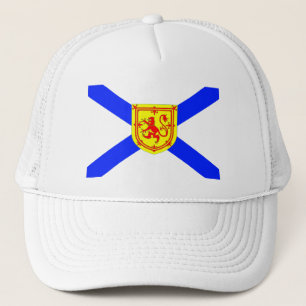 Bright Nova Scotia Canada 🇨 wit pet 🇦 vlag