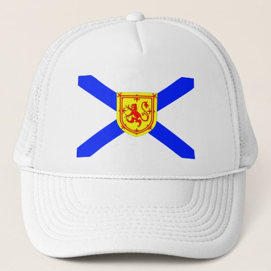 Bright Nova Scotia Canada 🇨 wit pet 🇦 vlag (Voorkant)